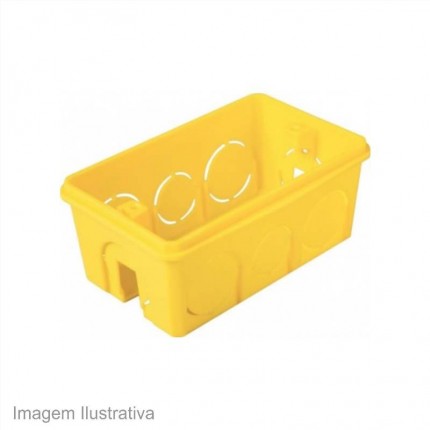 CAIXA LUZ PVC 4X2 AM MONDIALE C/100