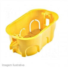 39984 - CAIXA LUZ PVC 4X2 DRYWALL AM MOND.C/10