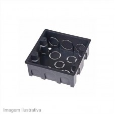 28238 - CAIXA LUZ PVC 4X4 PT  MONDIALE C/50