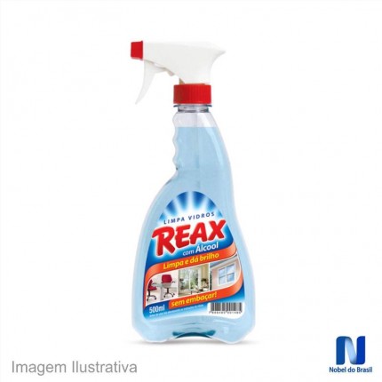LIMPA VIDROS SPRAY REAX 500ML NOBEL S/GA