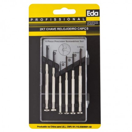 KIT RELOJOEIRO C/06 EDA 2KT