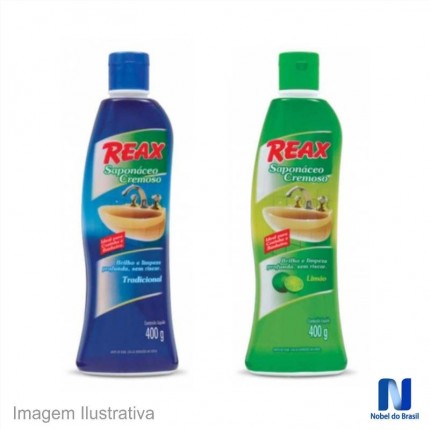 SAPONACEO CREM.REAX 400G(LIMAO)NOBEL
