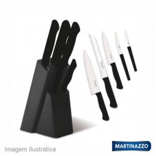 45616 - CONJ.FACAS 06PC(CEPO PVC)PT 60507/5 MART