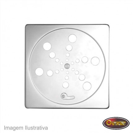 GRELHA OVERTIME INOX ROTAT.QUAD.10