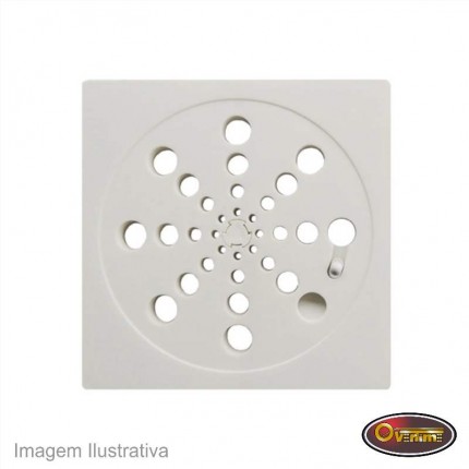 GRELHA OVERTIME PVC ROTAT.BRANCA QUAD.10