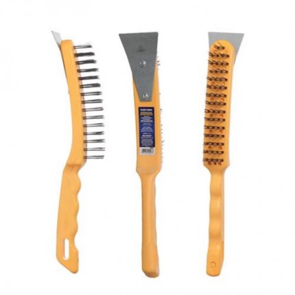 ESCOVA ACO CB PVC WESTERN C/RASPAD.2576