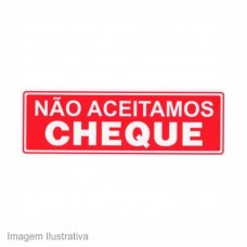 28112 - PLACA SIN.PVC 10X30(NAO ACEIT.CHEQUE)803