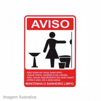 PLACA SIN.PVC 15X20(MANTE.LIMP.FEMI)018