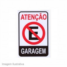 24948 - PLACA SIN.PVC 20X30(ATENCAO GARAGEM)254
