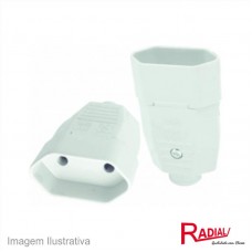 43911 - PINO FEMEA RADIAL 2P 10A BR 1501142