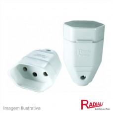 44119 - PINO FEMEA RADIAL 3P 10A BR 1501143
