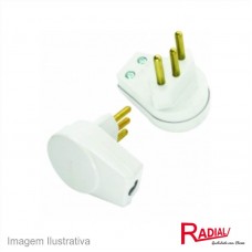44125 - PINO PLUGAO PR.CB RADIAL 3P 10A BR 1138