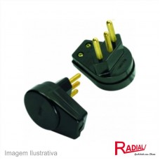 43625 - PINO PLUGAO PR.CB RADIAL 3P 10A PT 1112