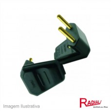 43628 - PINO TRIANGULO RADIAL 2P 10A PT 1801119