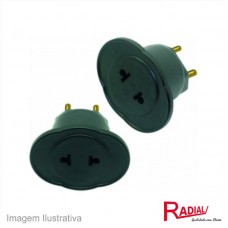 43634 - PINO ADAPT.RADIAL(2P.P/2PCH)10A PT 1160