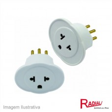 43632 - PINO ADAPT.RADIAL(3P.P/CH+T)10A CZ 1122