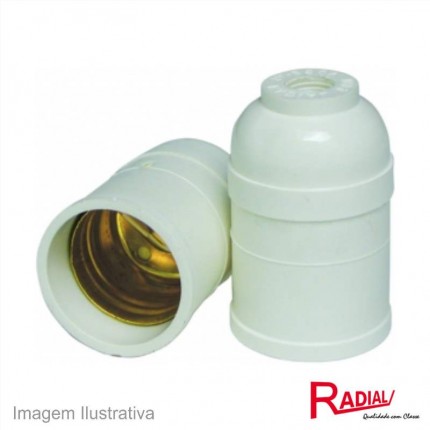 SOQUETE P/LUSTRE RADIAL BRANCO 1201003