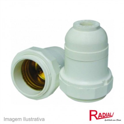 SOQUETE P/COLUNA RADIAL BRANCO 1201005