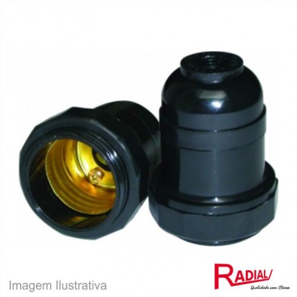 SOQUETE P/COLUNA RADIAL PRETO 1201006