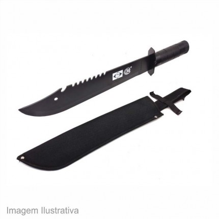 FACA ESPORTE SQ-1459 CB METAL C/BAINHA