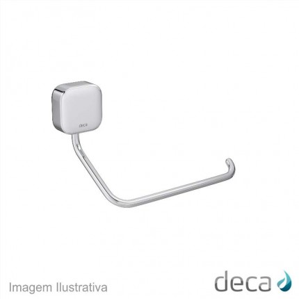 PORTA PAPEL SEM TAMP.DECA BZ/PVC 2020C02