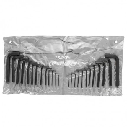 JOGO CHAVE ALLEN EDA/EXC.25PC 2WG