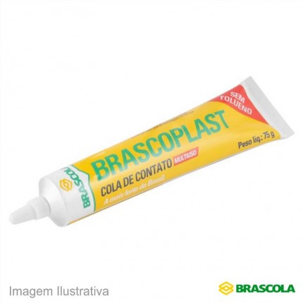 COLA CONT.BRASCOPLAST 075G S/TOL.AUTOSER