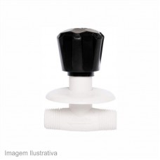 05649 - REGISTRO PVC 1/2 ROSCA PAULINA BRANCO