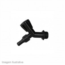 02827 - TORNEIRA PVC PAULINA JARDIM PT 1/2 C/12