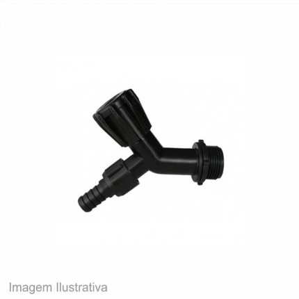 TORNEIRA PVC PAULINA JARDIM PT 1/2 C/12