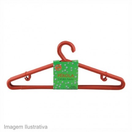 CABIDE ROUPA PEROLA ADULTO BR C/03
