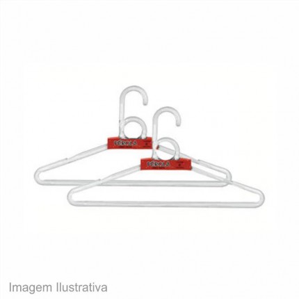 CABIDE ROUPA PEROLA CRIST.C/02 REF.0176