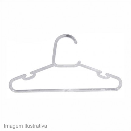 CABIDE ROUPA PEROLA CRIST.C/03 INFANTIL