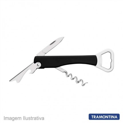 SACA ROLHA C/ABRIDOR INOX TRAM.26330/100