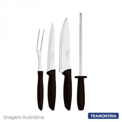 KIT P/CHURRASCO TRAMONT.04PC 23498/436PT