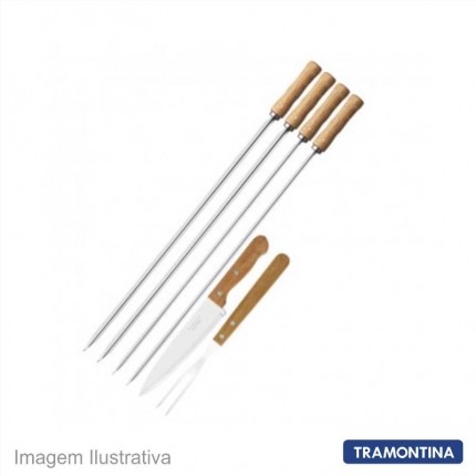 KIT P/CHURRASCO TRAMONT.06PC 26499/032