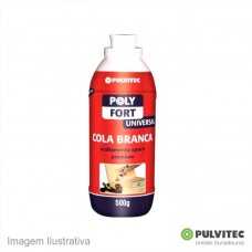 42973 - COLA BRANCA PULVITEC POLYF.UNIV. 1/2KG