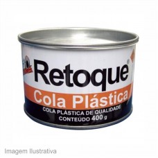 39359 - MASSA PLASTICA RETOQUE BRANCA 400G