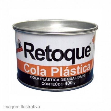 MASSA PLASTICA RETOQUE CINZA 400G