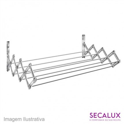 VARAL SANFONADO SECALUX 1,20M