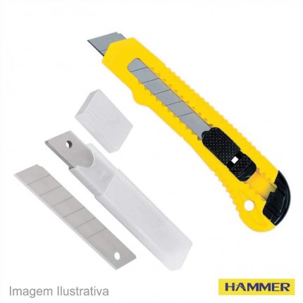 ESTILETE HAMMER PVC 18MM LG C/10L.ES5010