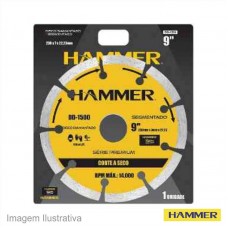 46177 - DISCO DIAMANT.HAMMER 9 SEGMENT.DD1500