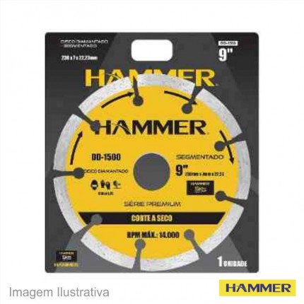 DISCO DIAMANT.HAMMER 9 SEGMENT.DD1500