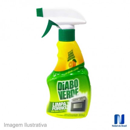 LIMPA FORNO 300ML SPRAY(DIABO VD) NOBEL
