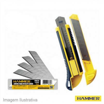 ESTILETE HAMMER EMB.18MM LG C/03L.4003