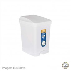 46408 - LIXEIRA PVC METASUL 09L PEDAL BR QD