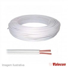 02576 - FIO PARALELO COMUM 2X0,50 BRANCO VALECON