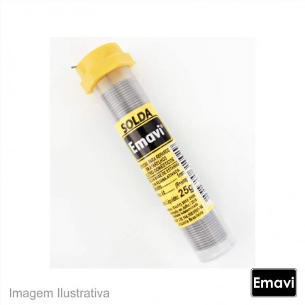 SOLDA EM TUBINHO EMAVI 25G(AM)EST30 CART