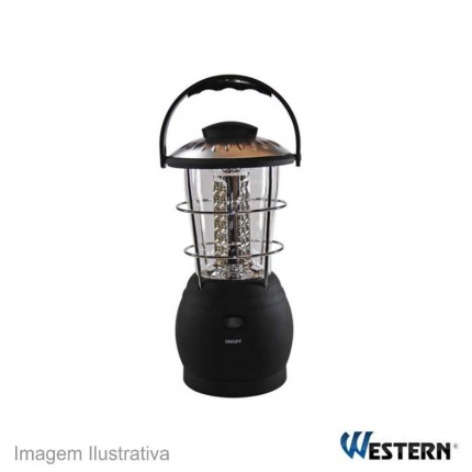 LUMINARIA LAMPIAO WEST.36LEDS EL957 3XD