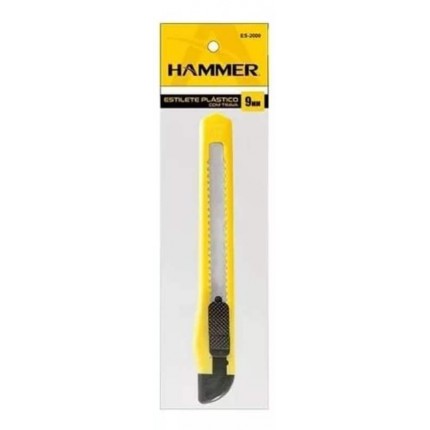 ESTILETE HAMMER PVC 09MM EST.ES3000 C/03